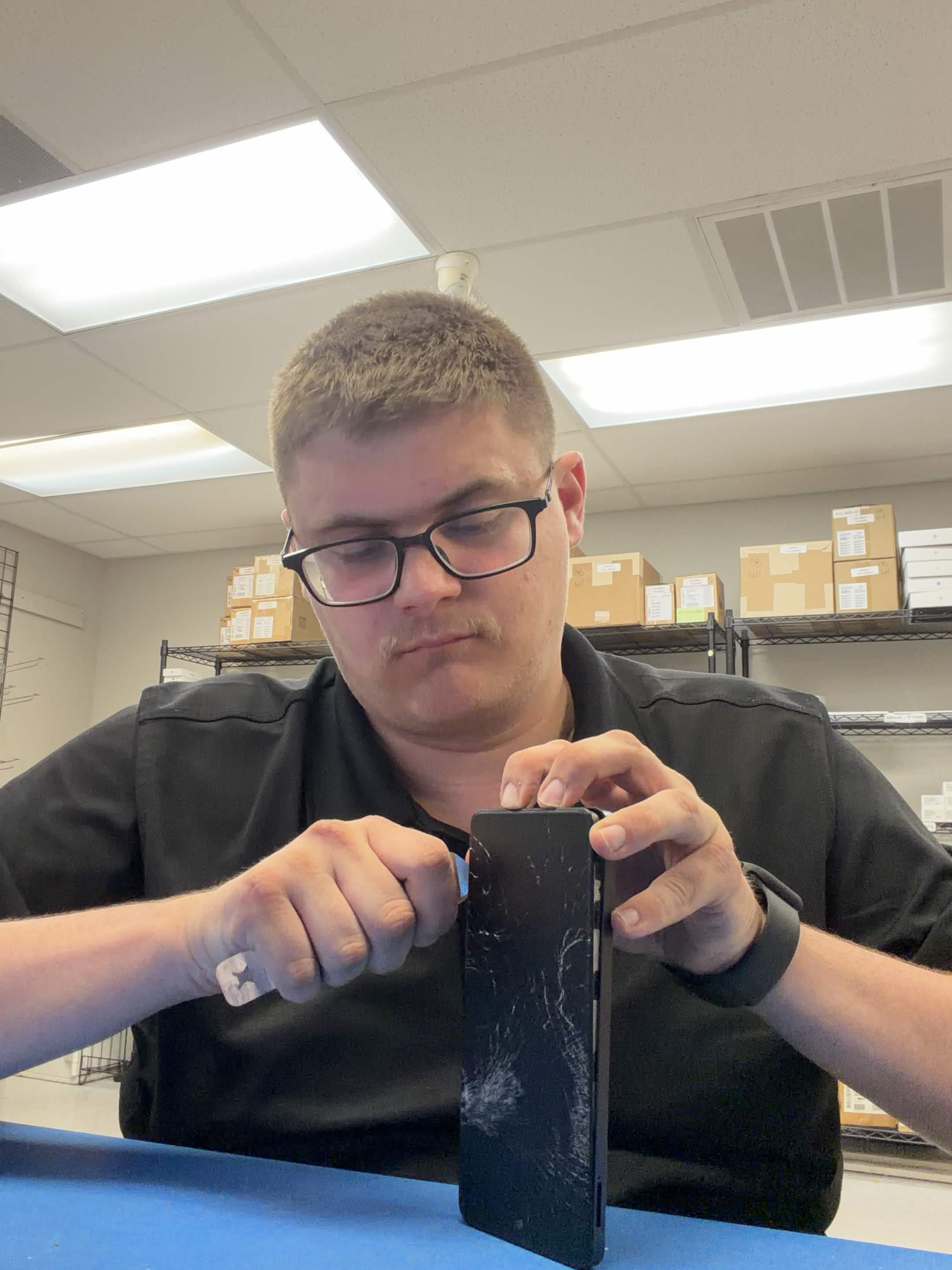Bryce Pate, owner of Fixit Fast Mobile